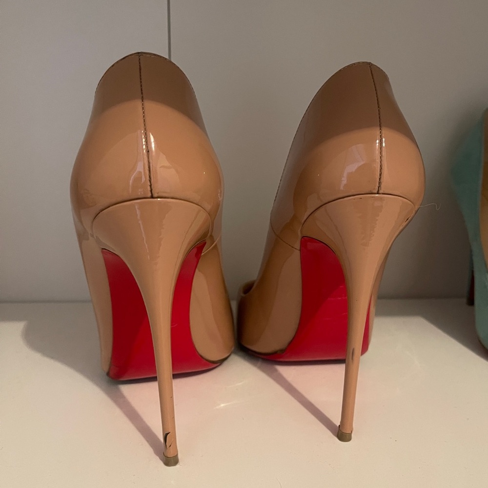 Nude Louboutin So Kate Pumps (120mm)